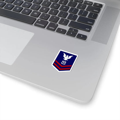 USCG Petty Officer Second Class Insignia Sleeve (United States) (Military Rank) STICKER Vinyl Kiss-Cut Decal - The Sticker Space