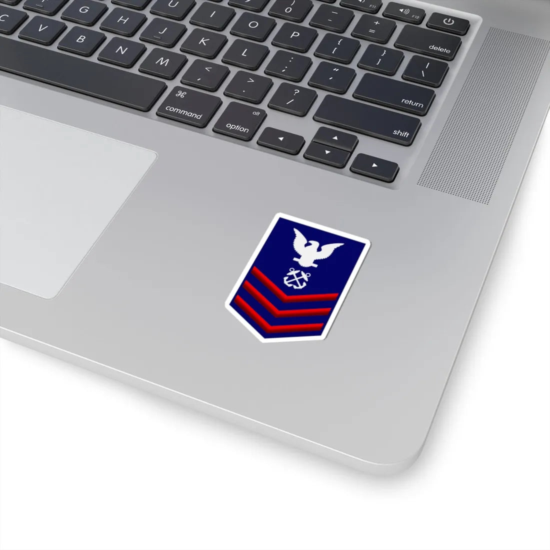 USCG PO1 (United States) (Military Rank) STICKER Vinyl Kiss-Cut Decal - The Sticker Space