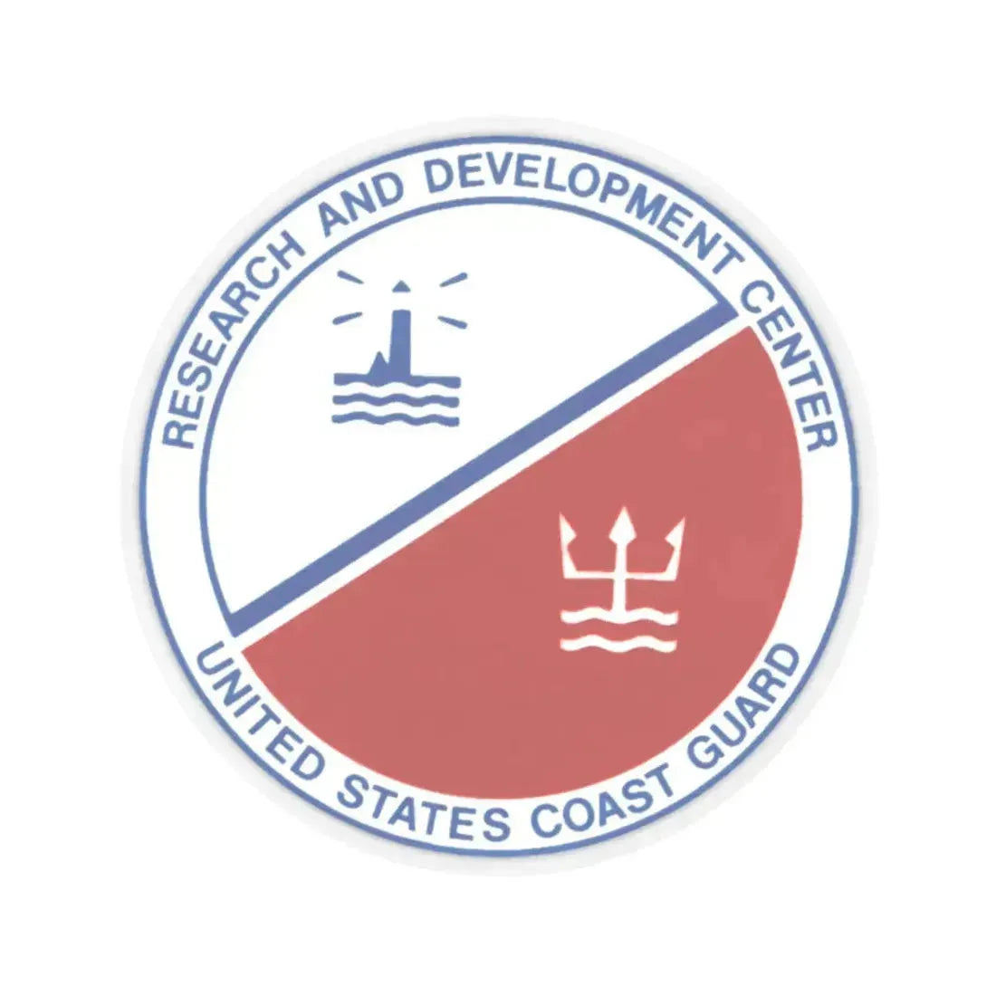USCG Research And Development Center (U.S. Coast Guard) STICKER Vinyl Kiss-Cut Decal - The Sticker Space