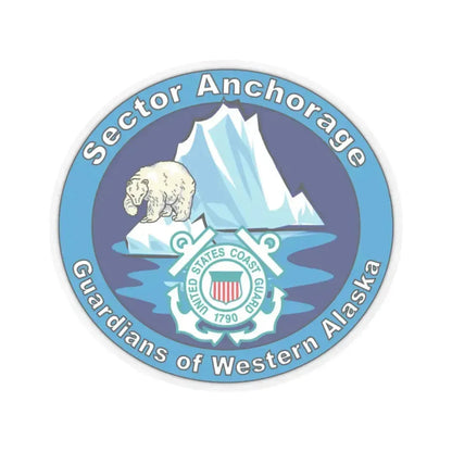 USCG Sector Anchorage (U.S. Coast Guard) STICKER Vinyl Kiss-Cut Decal - The Sticker Space