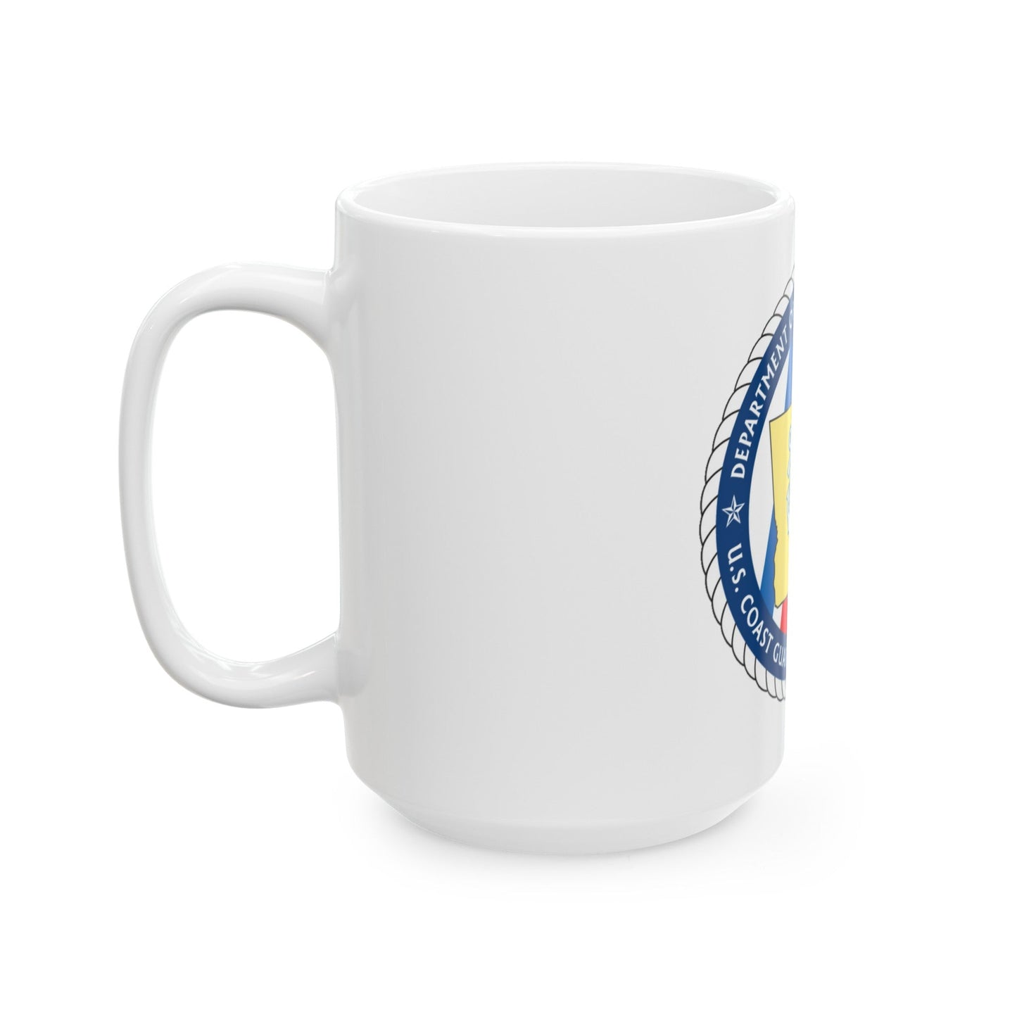 USCG Sector Charleston DHS (U.S. Coast Guard) White Coffee Mug-The Sticker Space