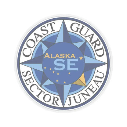 USCG Sector Juneau (U.S. Coast Guard) STICKER Vinyl Kiss-Cut Decal - The Sticker Space