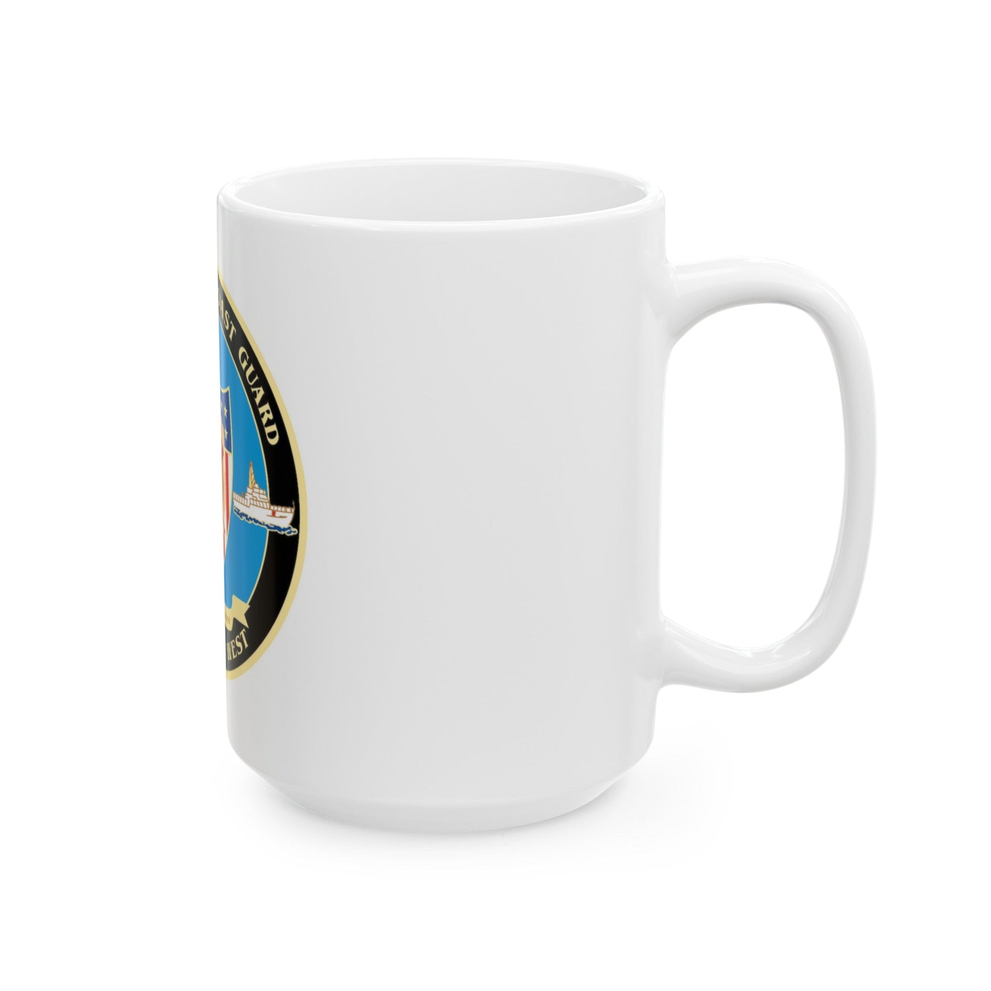 USCG Sector Key West New 2006 (U.S. Coast Guard) White Coffee Mug-The Sticker Space