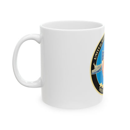 USCG Sector Key West New 2006 (U.S. Coast Guard) White Coffee Mug-The Sticker Space