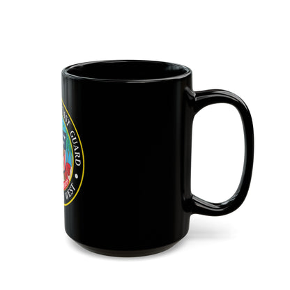 USCG Sector Key West (U.S. Coast Guard) Black Coffee Mug-The Sticker Space