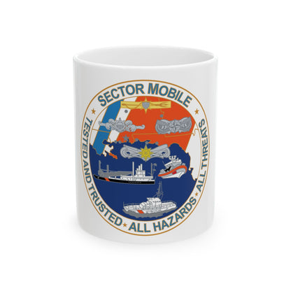 USCG Sector Mobile (U.S. Coast Guard) White Coffee Mug