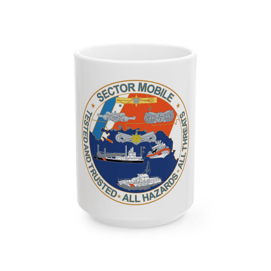 USCG Sector Mobile (U.S. Coast Guard) White Coffee Mug