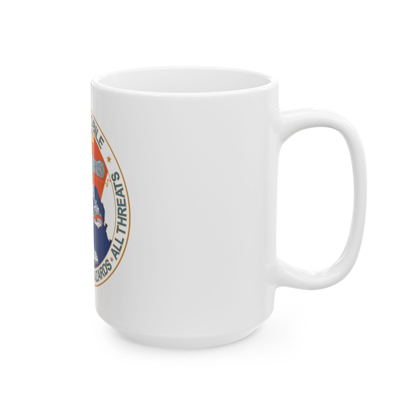 USCG Sector Mobile (U.S. Coast Guard) White Coffee Mug