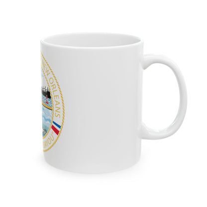 USCG Sector New Orleans   Pride of the Bayou (U.S. Coast Guard) White Coffee Mug