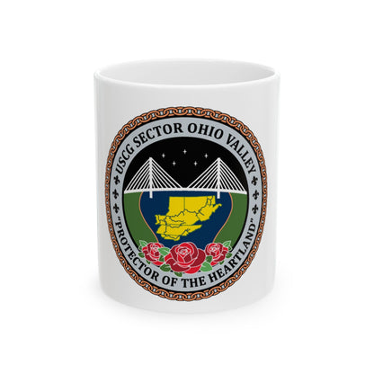 USCG SECTOR OHIO VALLEY (U.S. Coast Guard) White Coffee Mug