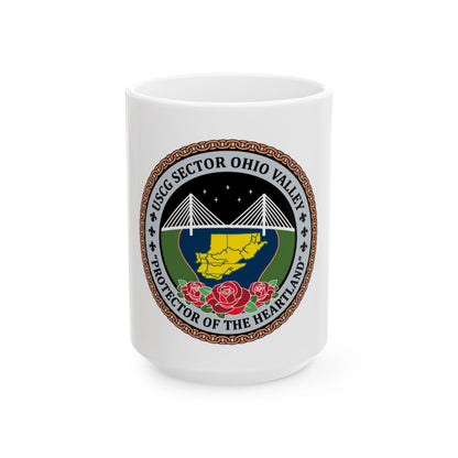 USCG SECTOR OHIO VALLEY (U.S. Coast Guard) White Coffee Mug