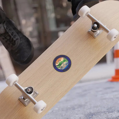 USCG Sector San Diego NEW 07 (U.S. Coast Guard) REVERSE PRINT Transparent Die-Cut STICKER - The Sticker Space