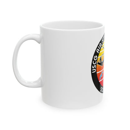 USCG Sector San Diego SOCAL SAR (U.S. Coast Guard) White Coffee Mug-The Sticker Space