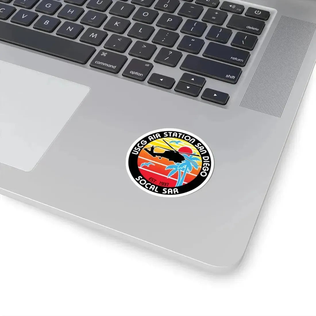 USCG Sector San Diego SOCAL SAR (U.S. Coast Guard) STICKER Vinyl Kiss-Cut Decal - The Sticker Space