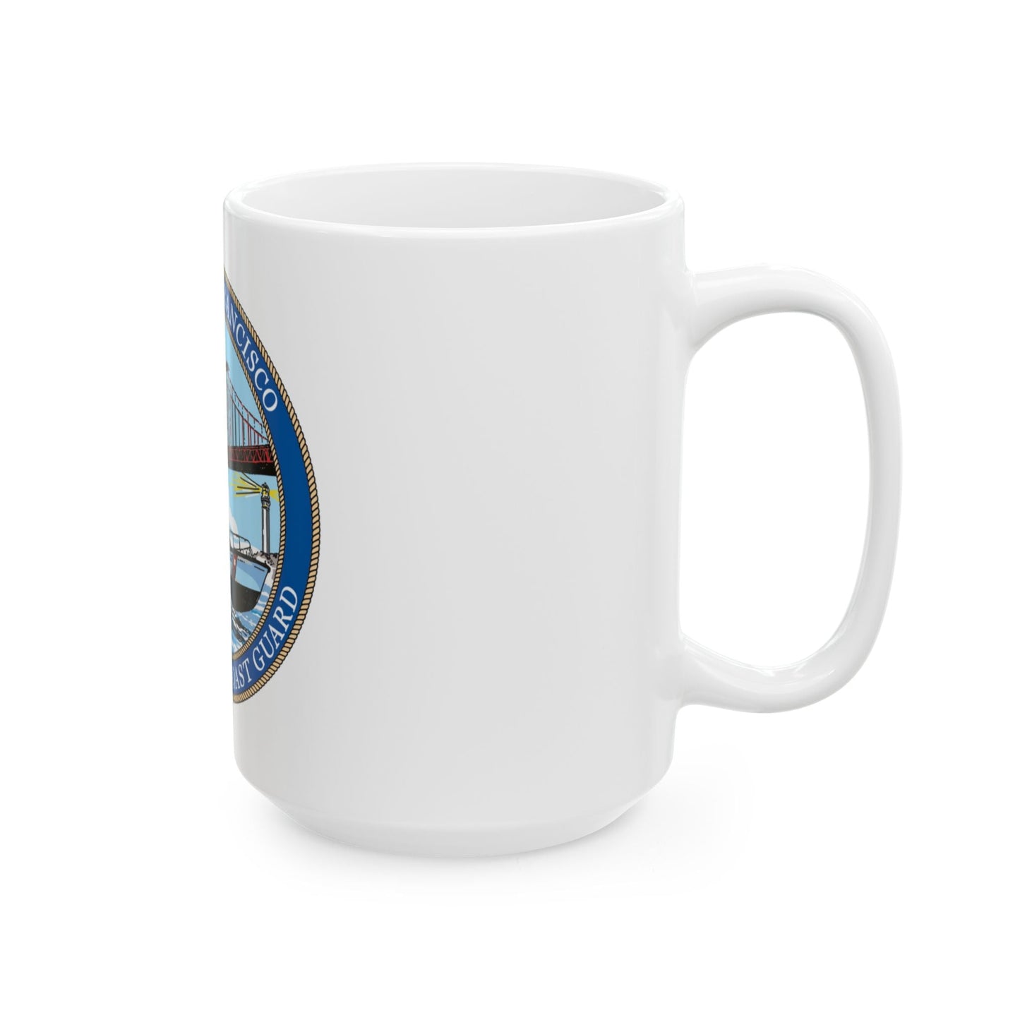 USCG Sector San Francisco (U.S. Coast Guard) White Coffee Mug