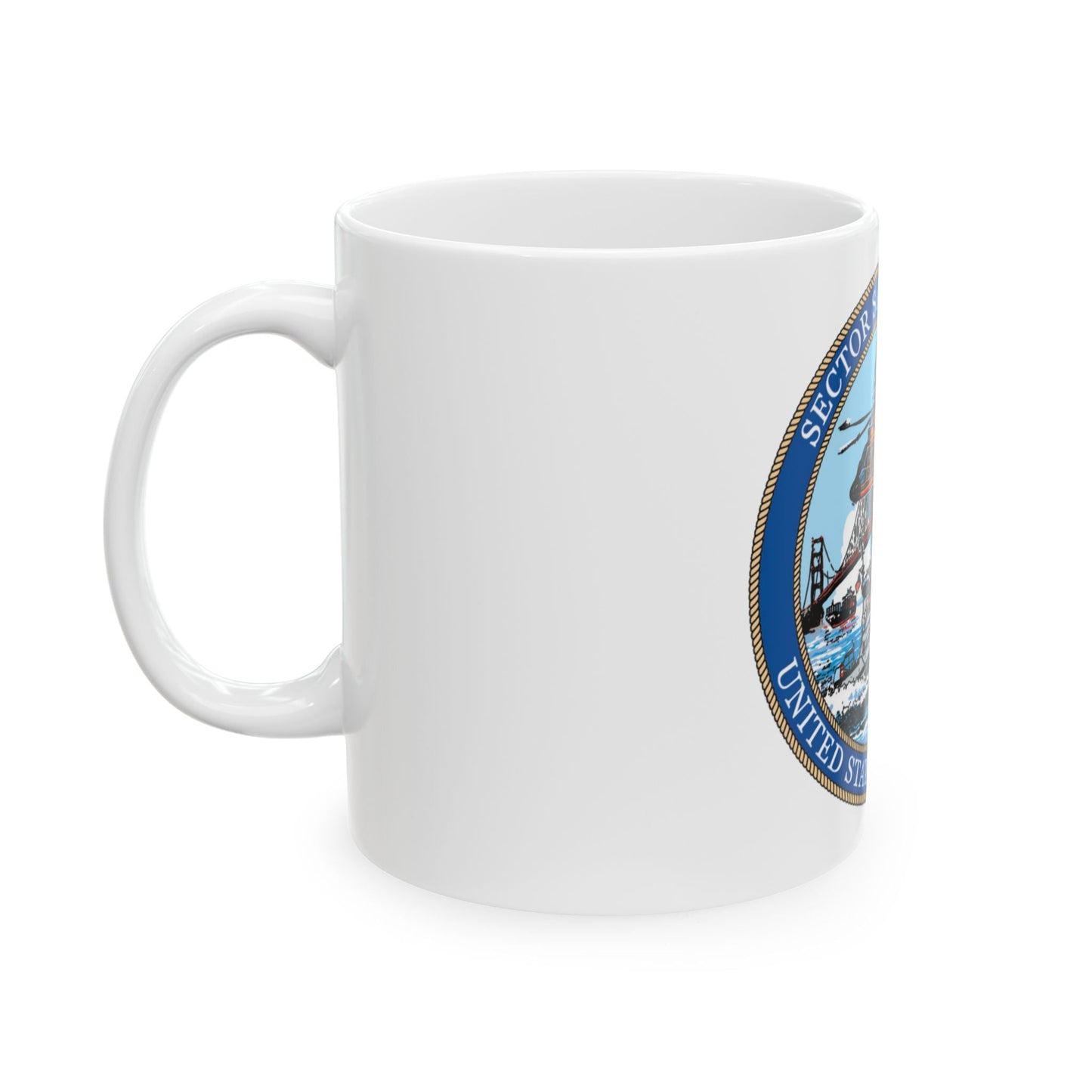 USCG Sector San Francisco (U.S. Coast Guard) White Coffee Mug