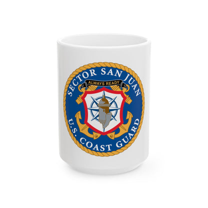 USCG Sector San Juan (U.S. Coast Guard) White Coffee Mug