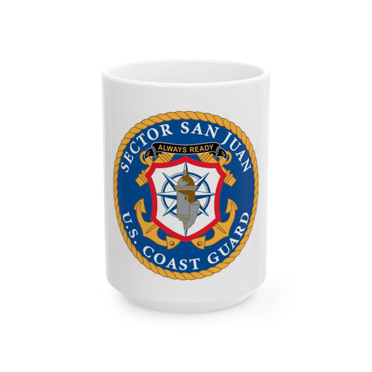 USCG Sector San Juan (U.S. Coast Guard) White Coffee Mug