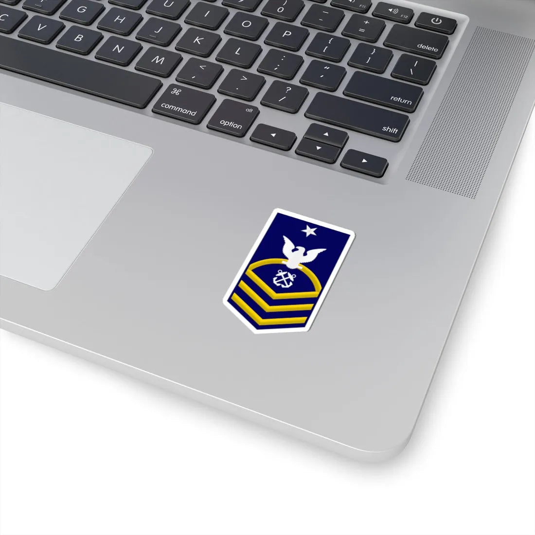 USCG Senior Chief Petty Officer Insignia Sleeve (United States) (Military Rank) STICKER Vinyl Kiss-Cut Decal - The Sticker Space