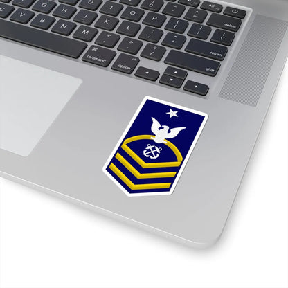 USCG Senior Chief Petty Officer Insignia Sleeve (United States) (Military Rank) STICKER Vinyl Kiss-Cut Decal - The Sticker Space