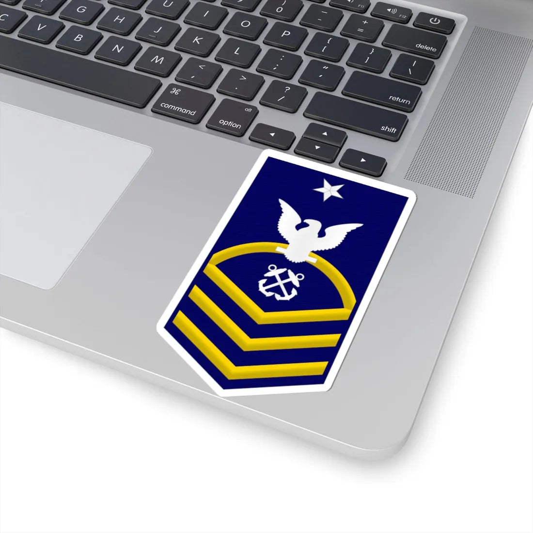 USCG Senior Chief Petty Officer Insignia Sleeve (United States) (Military Rank) STICKER Vinyl Kiss-Cut Decal - The Sticker Space