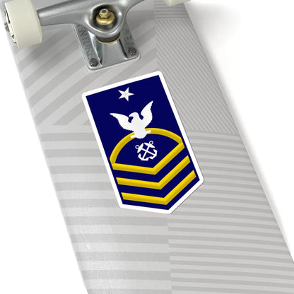 USCG Senior Chief Petty Officer Insignia Sleeve (United States) (Military Rank) STICKER Vinyl Kiss-Cut Decal - The Sticker Space