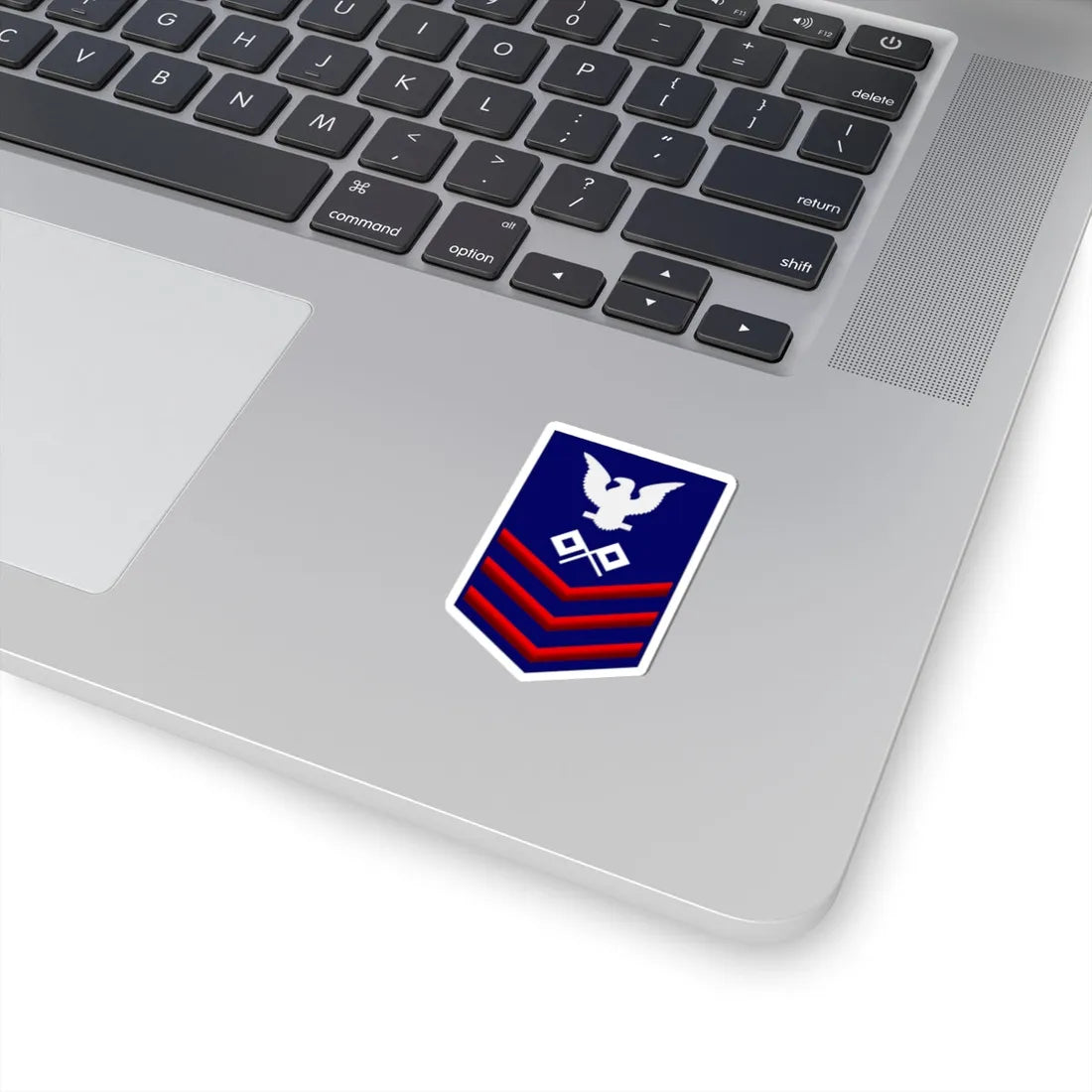 USCG Signalman First Class insignia (United States) (Military Rank) STICKER Vinyl Kiss-Cut Decal - The Sticker Space