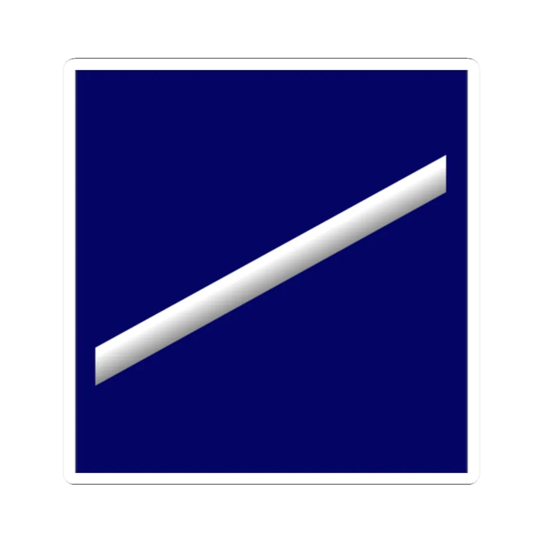 USCG SR (United States) (Military Rank) STICKER Vinyl Kiss-Cut Decal 2 Inch White - The Sticker Space