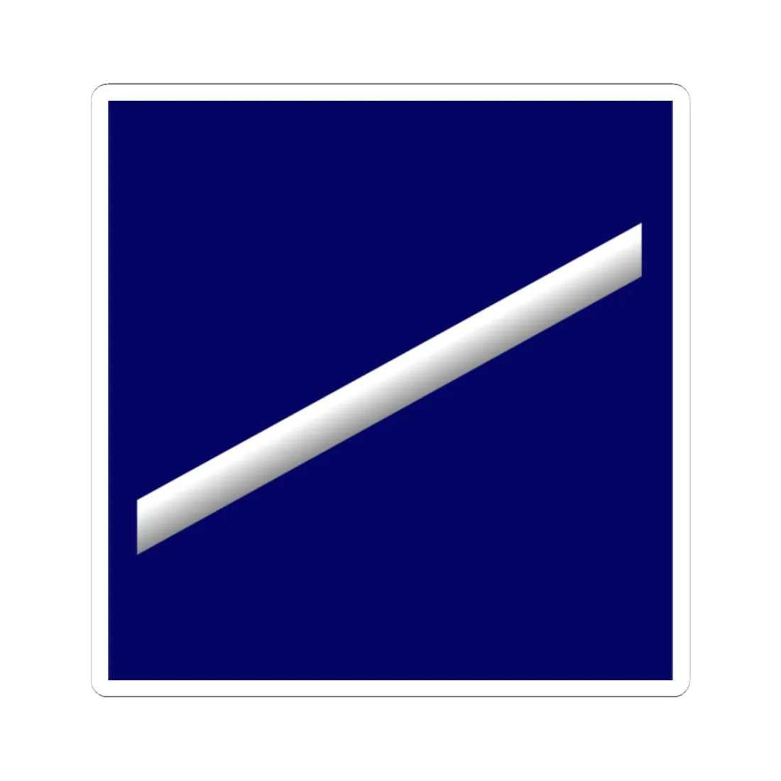 USCG SR (United States) (Military Rank) STICKER Vinyl Kiss-Cut Decal 3 Inch White - The Sticker Space