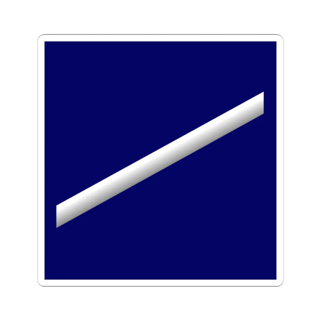 USCG SR (United States) (Military Rank) STICKER Vinyl Kiss-Cut Decal 4 Inch White - The Sticker Space