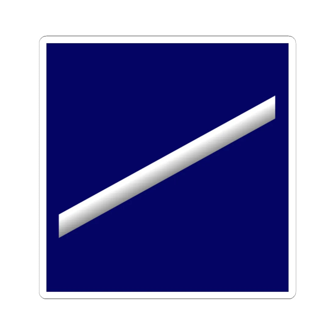 USCG SR (United States) (Military Rank) STICKER Vinyl Kiss-Cut Decal 6 Inch White - The Sticker Space