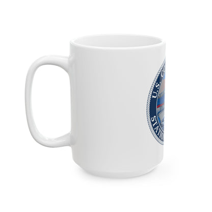 USCG STA MENEMSHA (U.S. Coast Guard) White Coffee Mug