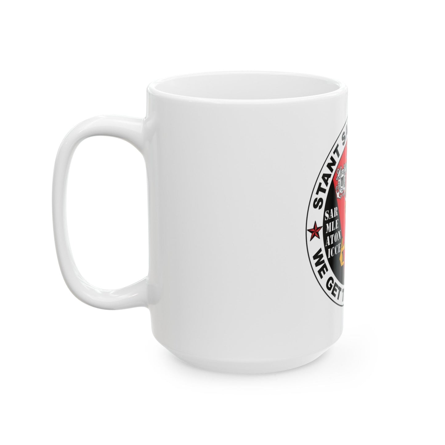 USCG STANT Saginaw River NEW 09 (U.S. Coast Guard) White Coffee Mug-The Sticker Space