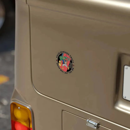 USCG STANT Saginaw River NEW 09 (U.S. Coast Guard) REVERSE PRINT Transparent Die-Cut STICKER - The Sticker Space