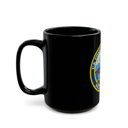 USCG Station Bellingham WA (U.S. Coast Guard) Black Coffee Mug-The Sticker Space