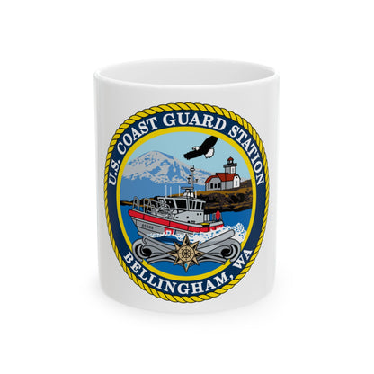 USCG Station Bellingham WA (U.S. Coast Guard) White Coffee Mug