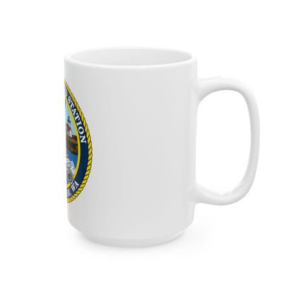 USCG Station Bellingham WA (U.S. Coast Guard) White Coffee Mug