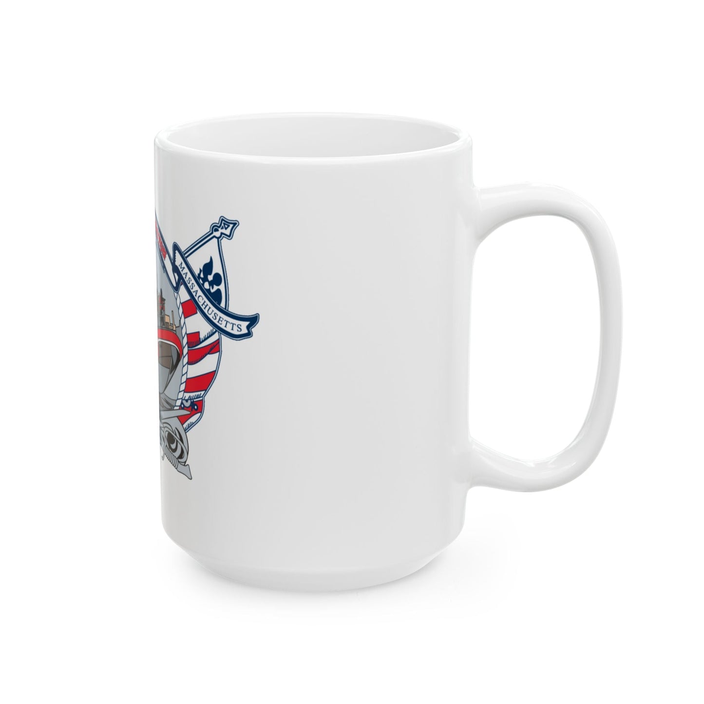 USCG Station Boston (U.S. Coast Guard) White Coffee Mug