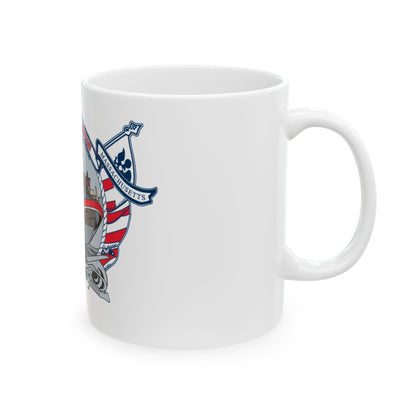 USCG Station Boston (U.S. Coast Guard) White Coffee Mug