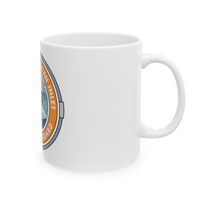 USCG Station Manasquan Inlet (U.S. Coast Guard) White Coffee Mug