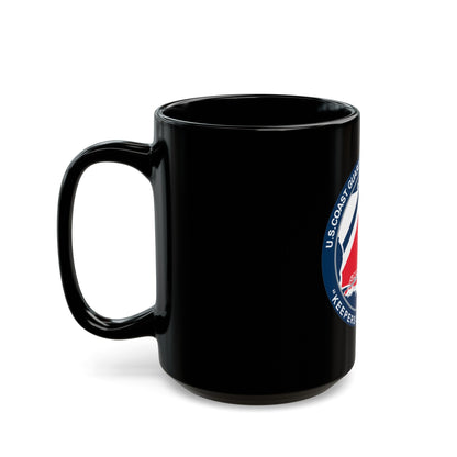 USCG Station New Orleans (U.S. Coast Guard) Black Coffee Mug-The Sticker Space