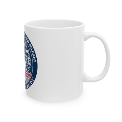 USCG Station New Orleans (U.S. Coast Guard) White Coffee Mug