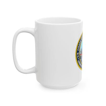 USCG Station New York (U.S. Coast Guard) White Coffee Mug