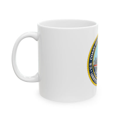 USCG Station New York (U.S. Coast Guard) White Coffee Mug