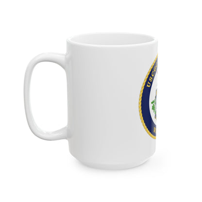 USCG Stratton WMSL 752 (U.S. Coast Guard) White Coffee Mug