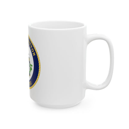 USCG Stratton WMSL 752 (U.S. Coast Guard) White Coffee Mug