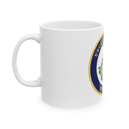 USCG Stratton WMSL 752 (U.S. Coast Guard) White Coffee Mug