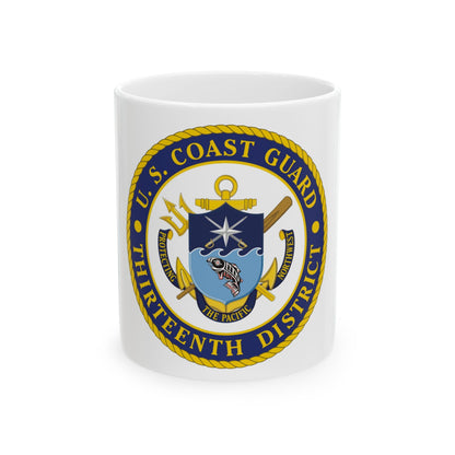 USCG Thirteenth District (U.S. Coast Guard) White Coffee Mug