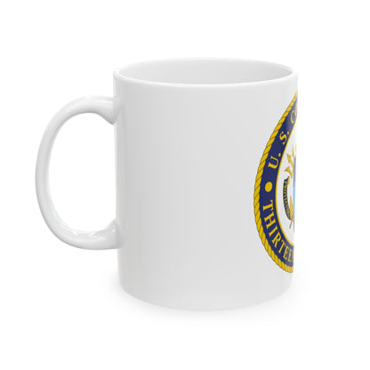 USCG Thirteenth District (U.S. Coast Guard) White Coffee Mug