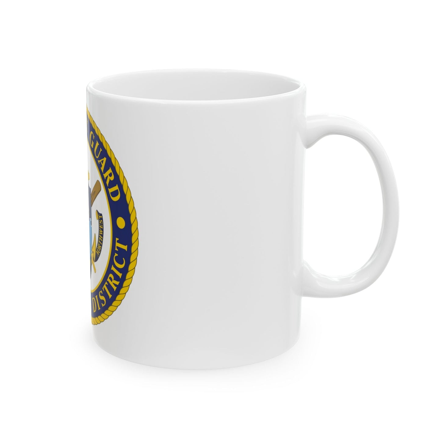 USCG Thirteenth District (U.S. Coast Guard) White Coffee Mug